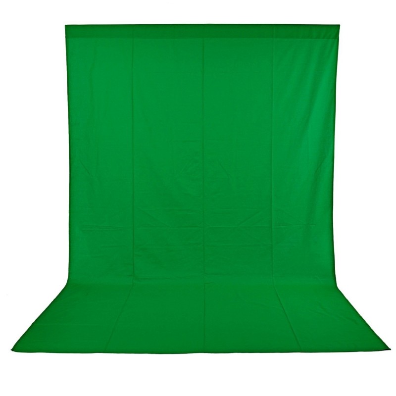 FOND CHROMAKEY 3,6 x 3 MÈTRES