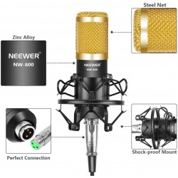 KitMicrophone à Condensateur NW-800