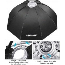 Softbox Octagonal avec Monture Bowens 60cm