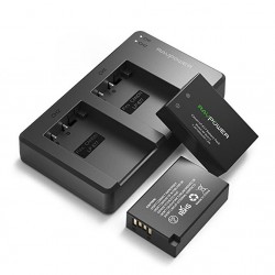 PACK DE CHARGEUR ET 2 BATTERIES LP-E17