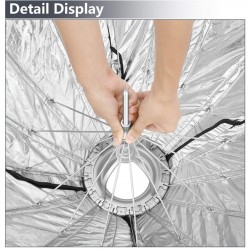 SOFTBOX HEXADECAGONE 120CM PROFONDE PLIABLE MONTURE BOWENS