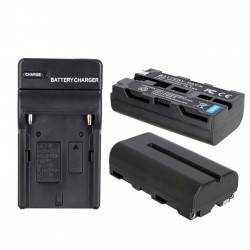 PACK DE CHARGEUR ET 2 BATTERIES NP-F550 POUR SONY