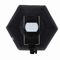 SOFTBOX HEXAGONALE AVEC GRID EB-068  60 CM