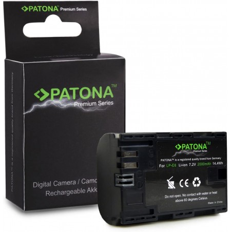 PATONA BATTERY PREMIUM LP-E6