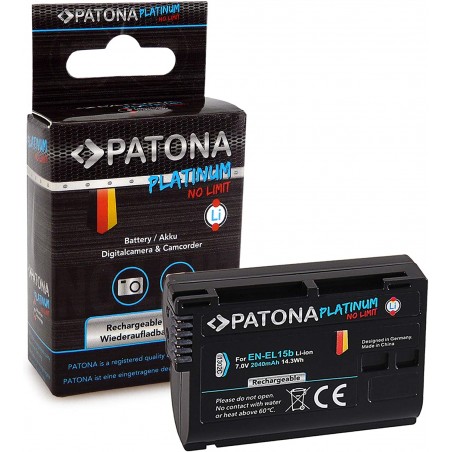 BATTERIE PATONA PLATINUM 1302C POUR NIKON EN-EL15B