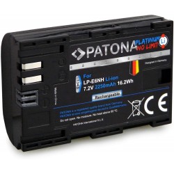 BATTERIE PATONA PLATINUM 1343 POUR CANON LP-E6NH