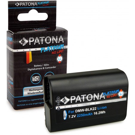 PATONA BATTERY PLATINUM DMW-BLK22