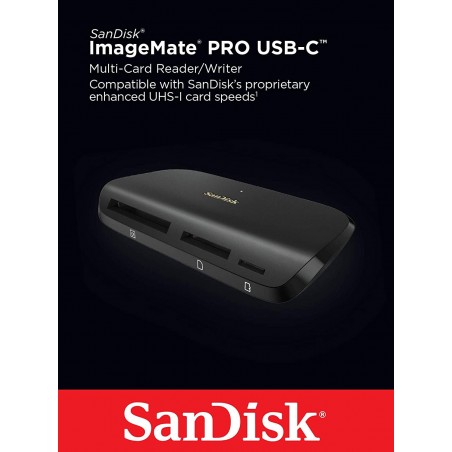 Lecteur/enregistreur multicartes SanDisk ImageMate PRO USB-C