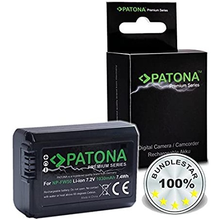 PATONA BATTERY PREMIUM NP-FW50