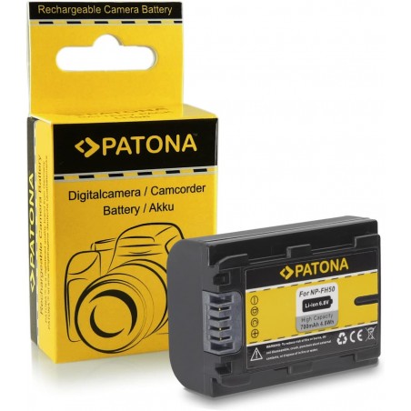 BATTERIE PATONA 1119 POUR SONY NP-FH50