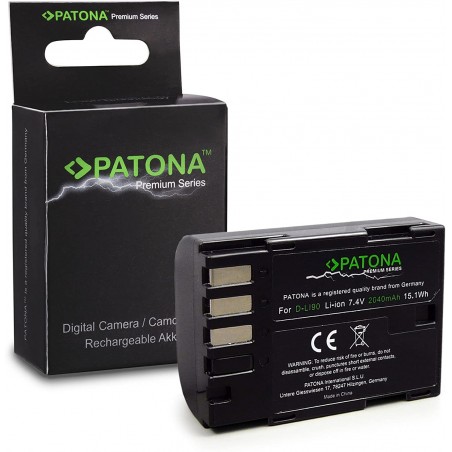BATTERIE PATONA PREMIUM 1261 D-LI90 POUR PENTAX