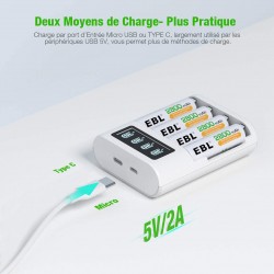Promotion Kit chargeur universel et 4 piles rechargeables à Alger - Dely  Ibrahim