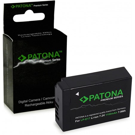 BATTERIE PATONA PREMIUM 1251 POUR CANON LP-E17