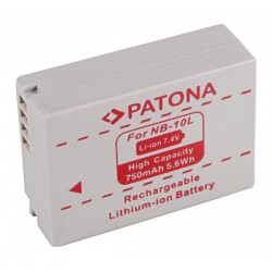 BATTERIE PATONA 1097 POUR CANON POWERSHOT NB-10L