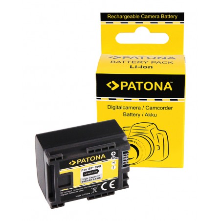 BATTERIE PATONA 1083 POUR CANON BP-808