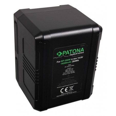 BATTERIE PATONA PREMIUM 1334 V MOUNT POUR SONY BP-280W