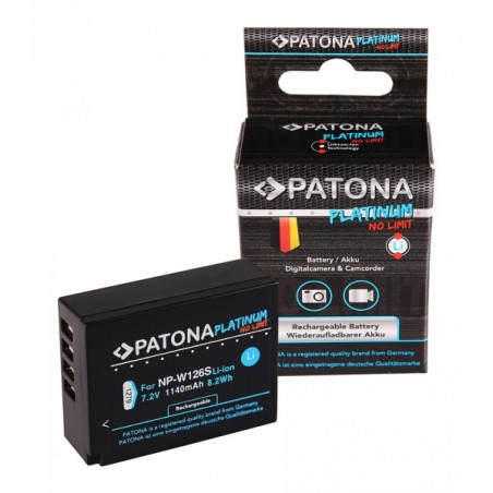 BATTERIE PATONA PLATINUM 1279 POUR FUJIFILM NP-W126S