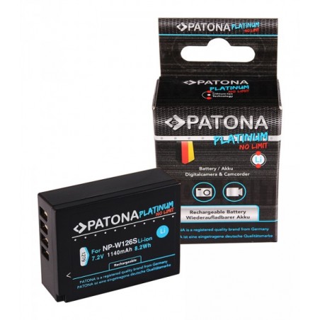 BATTERIE PATONA PLATINUM POUR FUJIFILM NP-W126S