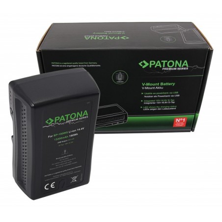 BATTERIE PATONA 1255 PREMIUM V MOUNT POUR SONY BP-190WS