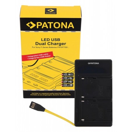 CHARGEUR PATONA DOUBLE 141525S POUR NP-F