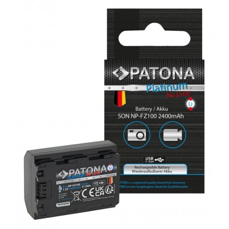 Batterie PATONA Platinum NP-FZ100 USB-C