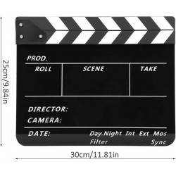 CLAPPERBOARD NOIR
