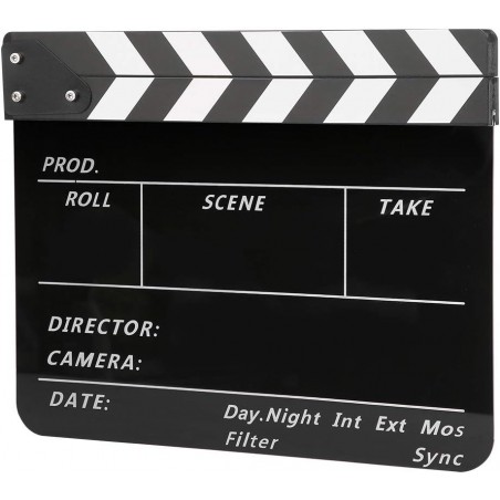 CLAPPERBOARD NOIR