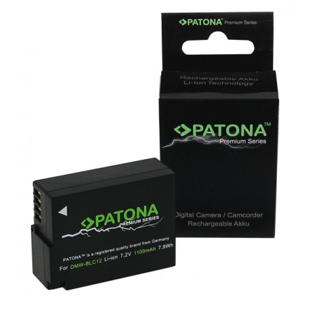 PATONA Premium Battery f.Panasonic DMW-BLC12