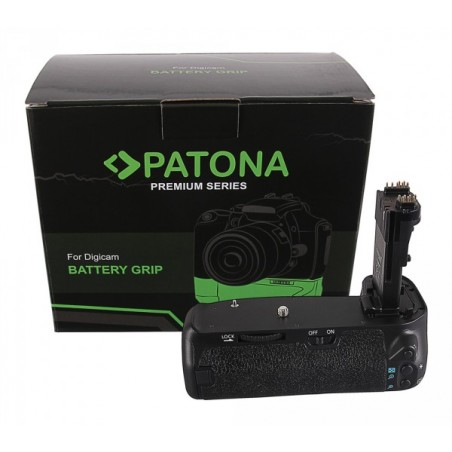 PATONA Premium Battery Grip f. Canon EOS 70D 80D BG-E14H