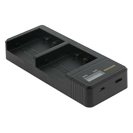 CHARGEUR DOUBLE PATONA 1712 POUR JVC DQ-VC296G