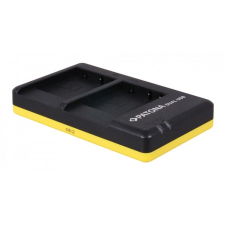 PATONA Chargeur double USB 1955 pour Panasonic DMW-BCG10