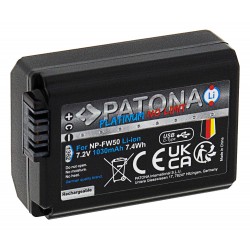 BATTERIE PATONA PLATINUM 1362 S NP-FW50