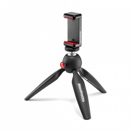PIXI MINI TREPIED MANFROTOO + PINCE NOIR