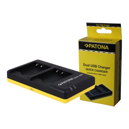 CHARGEUR PATONA DOUBLE USB 1954 POUR SONY NP-BN1
