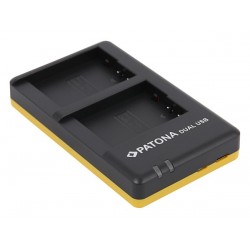 CHARGEUR DOUBLE USB PATONA 1949 DMW-BLC12 POUR PANASONIC