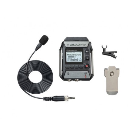 ZOOM F1-LP – ENREGISTREUR 2 PISTES + LAVALIER