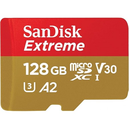 SANDISK MICRO SD EXTREME 128GO R190/W90MBS