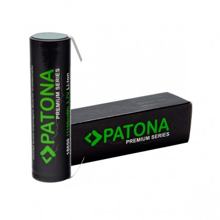 PATONA PREMIUM 18650 CELLULE-11000MWH + BANDE NICKEL ET ENV ISOLANTE