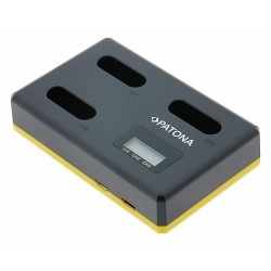 CHARGEUR TRIPLE PATONA 1711 POUR NP-BX1