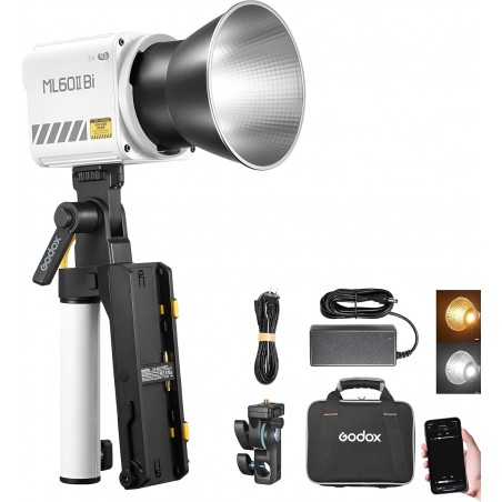 GODOX ML60I BI + POIGNEE AK-B01