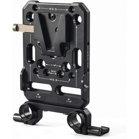 TILTA MINI V-MOUNT BATTERY PLATE KIT (AVEC ADAP TIGE 15MM)