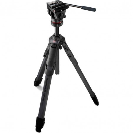 MANFROTTO ONE CARBONE AVEC ROTULE FLUIDE 500X