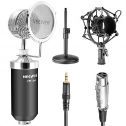 Microphone à Condensateur Broadcast & Record Bureau Professionnel