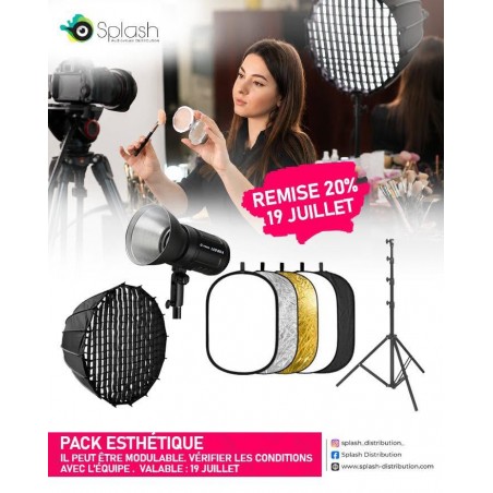OFFRE SPÉCIALE –20% SUR NOTRE PACK D'ÉCLAIRAGE PROFESSIONNEL