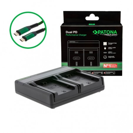 Chargeur PATONA Premium pour Sony NP-FZ100 USB-C