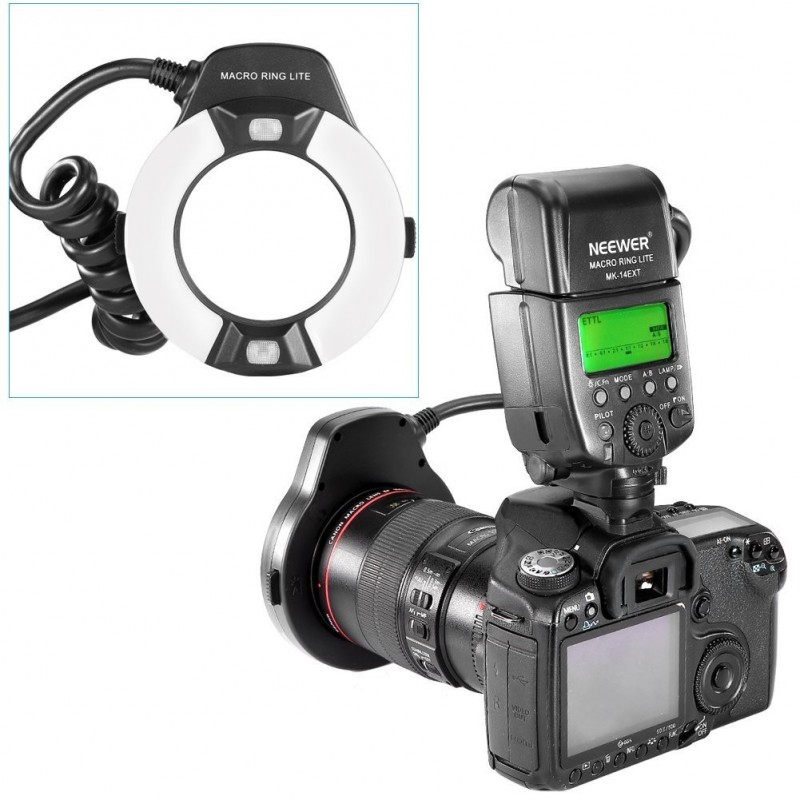 FLASH RING MACRO NEEWER TTL