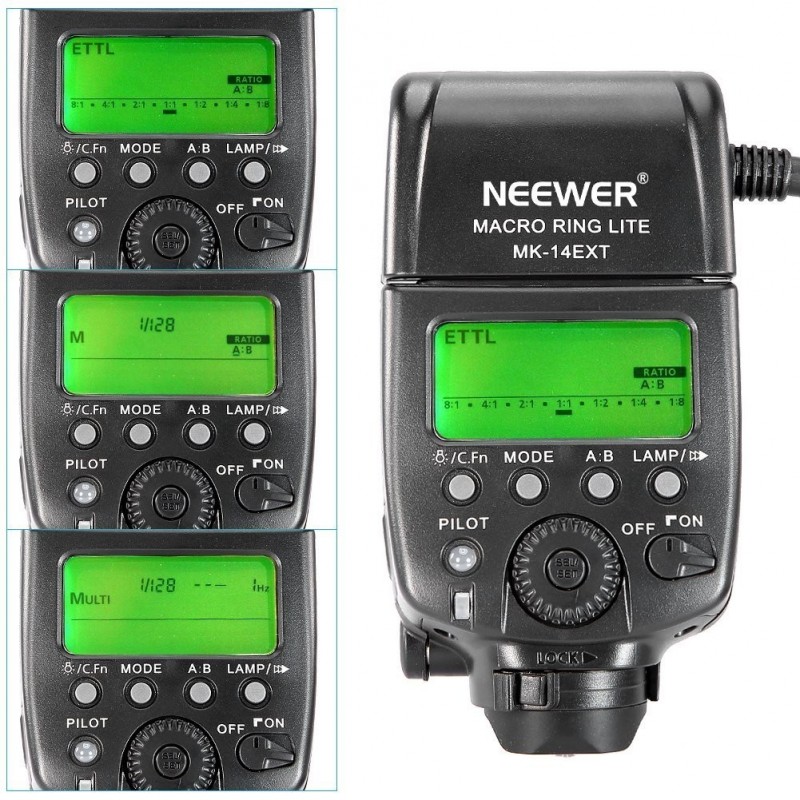 FLASH RING MACRO NEEWER TTL